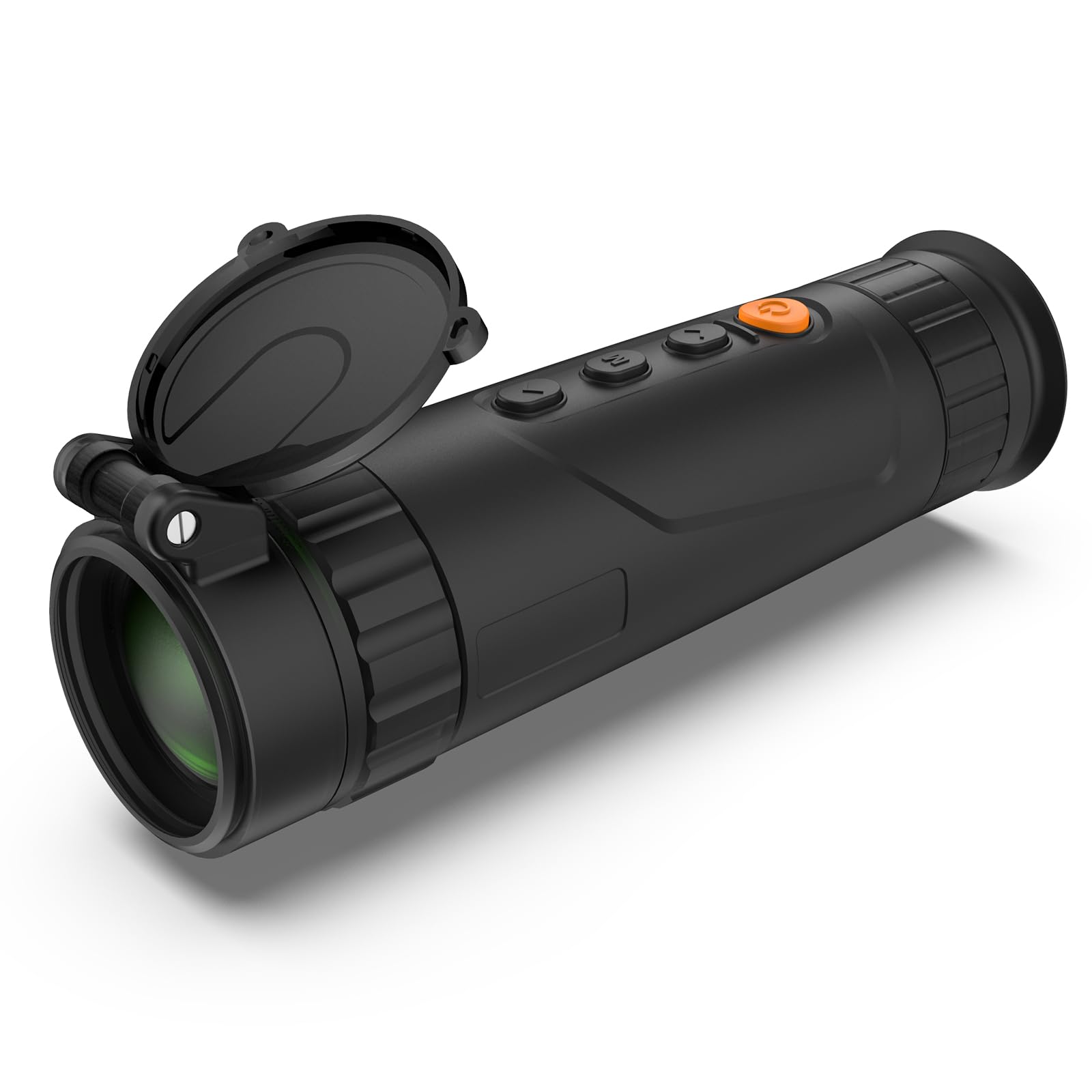 Night Vision Monocular 384x288 (50 Hz) Thermal Imaging Monoculars, 4X Digital Zoom, Detection 3620yd, 5 Mode, 7H+, No-Shutter Tech WiFi Heat Vision Infrared Imager for Hunting Camping