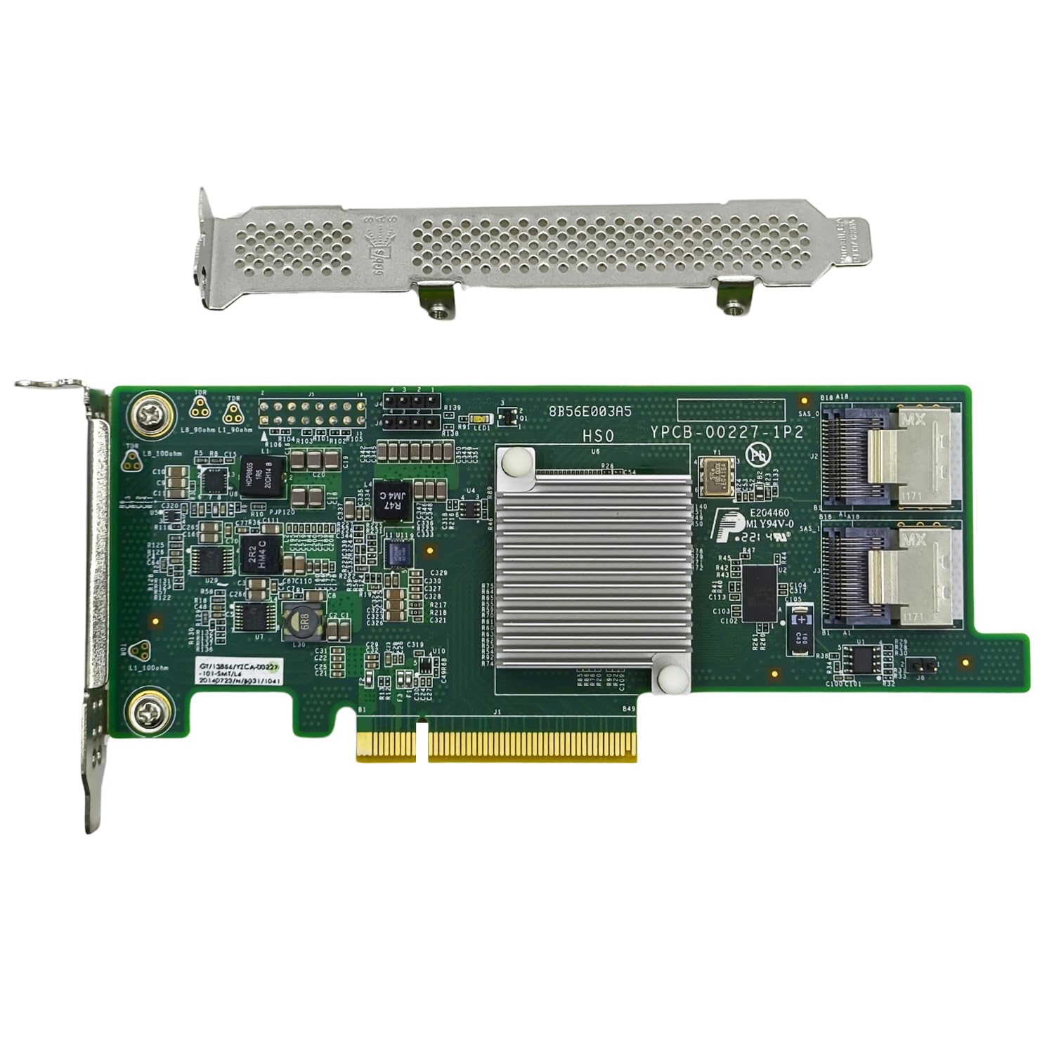 LSI 9207-8i Controller HBA Card, LSI 2308 SATA SAS Host Bus Adapter. 2 * SFF-8087 Internal 6Gbps, PCI-e 3.0 x8. IT Mode Firmware. Non RAID.